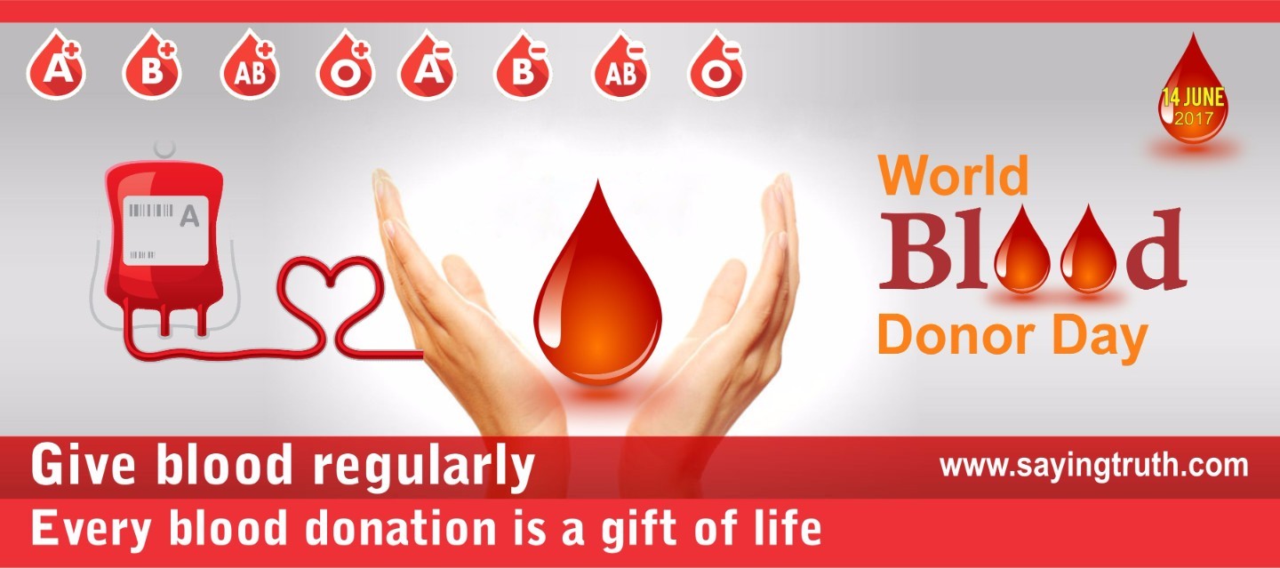 world blood donation day