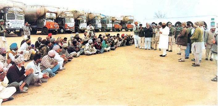 rajasthan drought, aid, dera sacha sauda