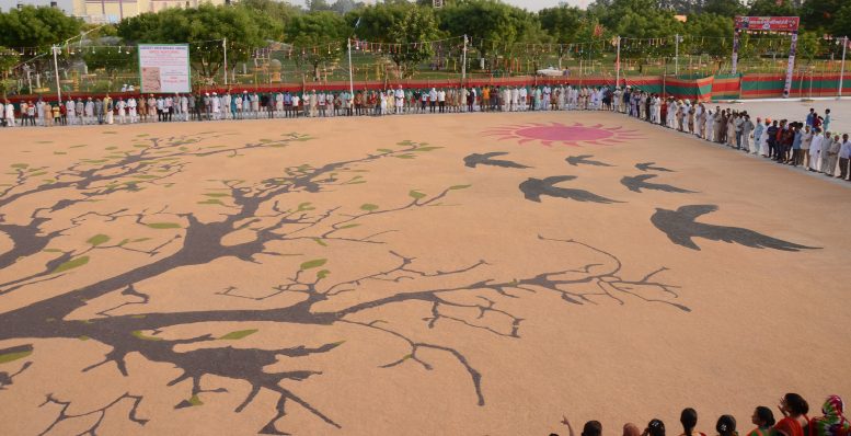 World’s Largest Bird Nurturing mosaic, save birds, birds mosaic, largest bird mosaic